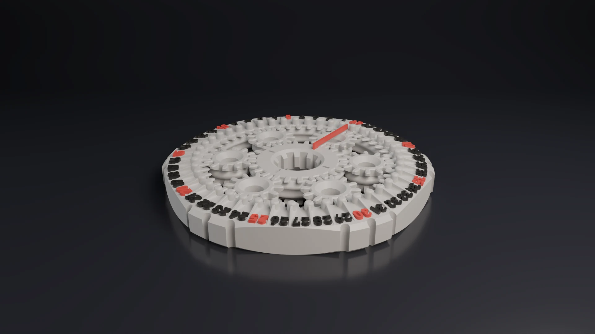 Gear Lottery Machine